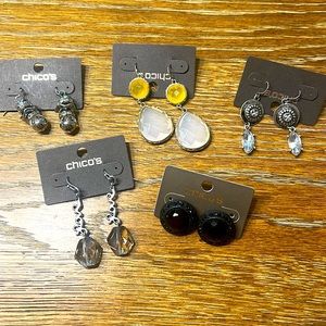 Lot of CHICOS earrings